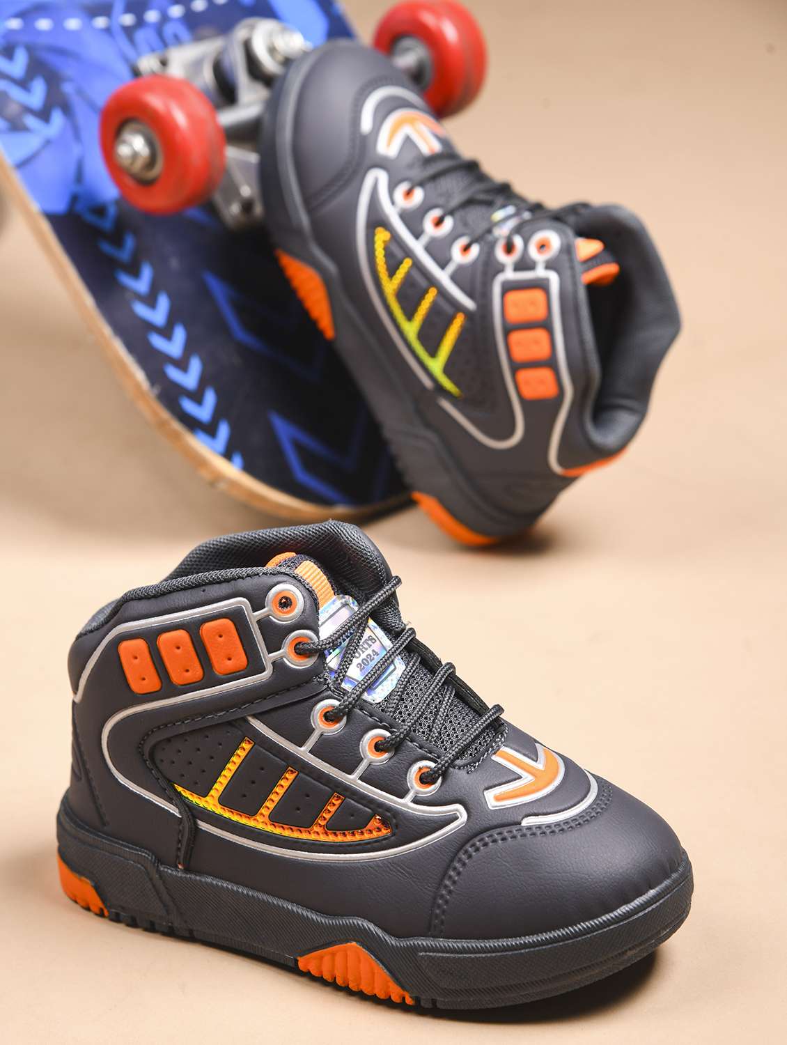 boys lace up sports shoe - 21750877 -  Standard Image - 1