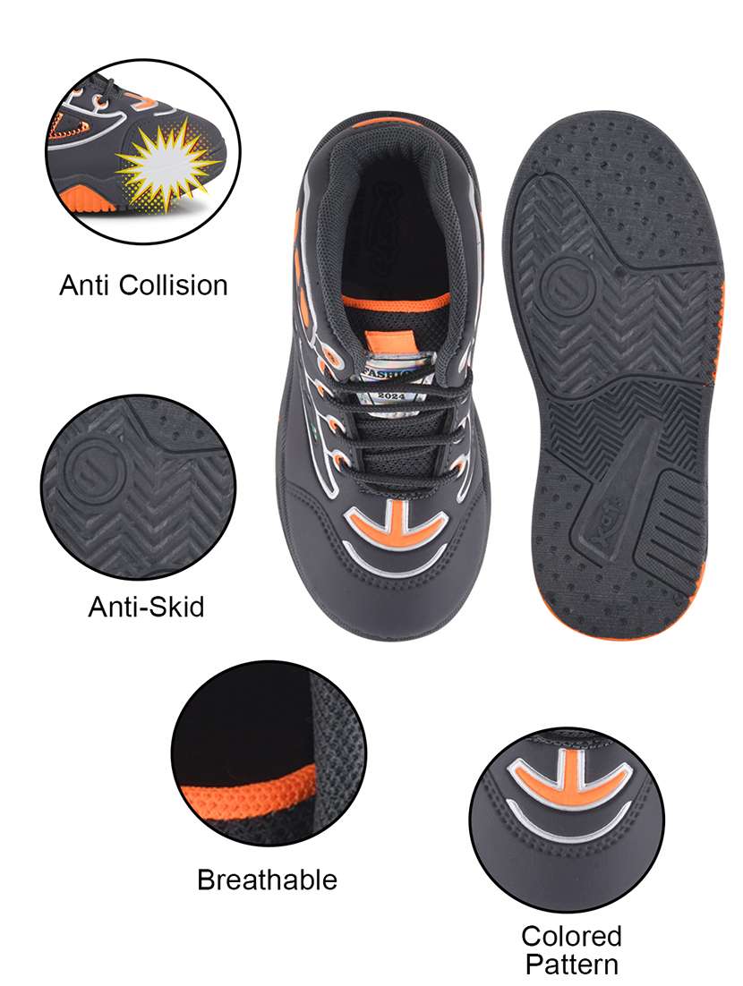 boys lace up sports shoe - 21750877 -  Standard Image - 4