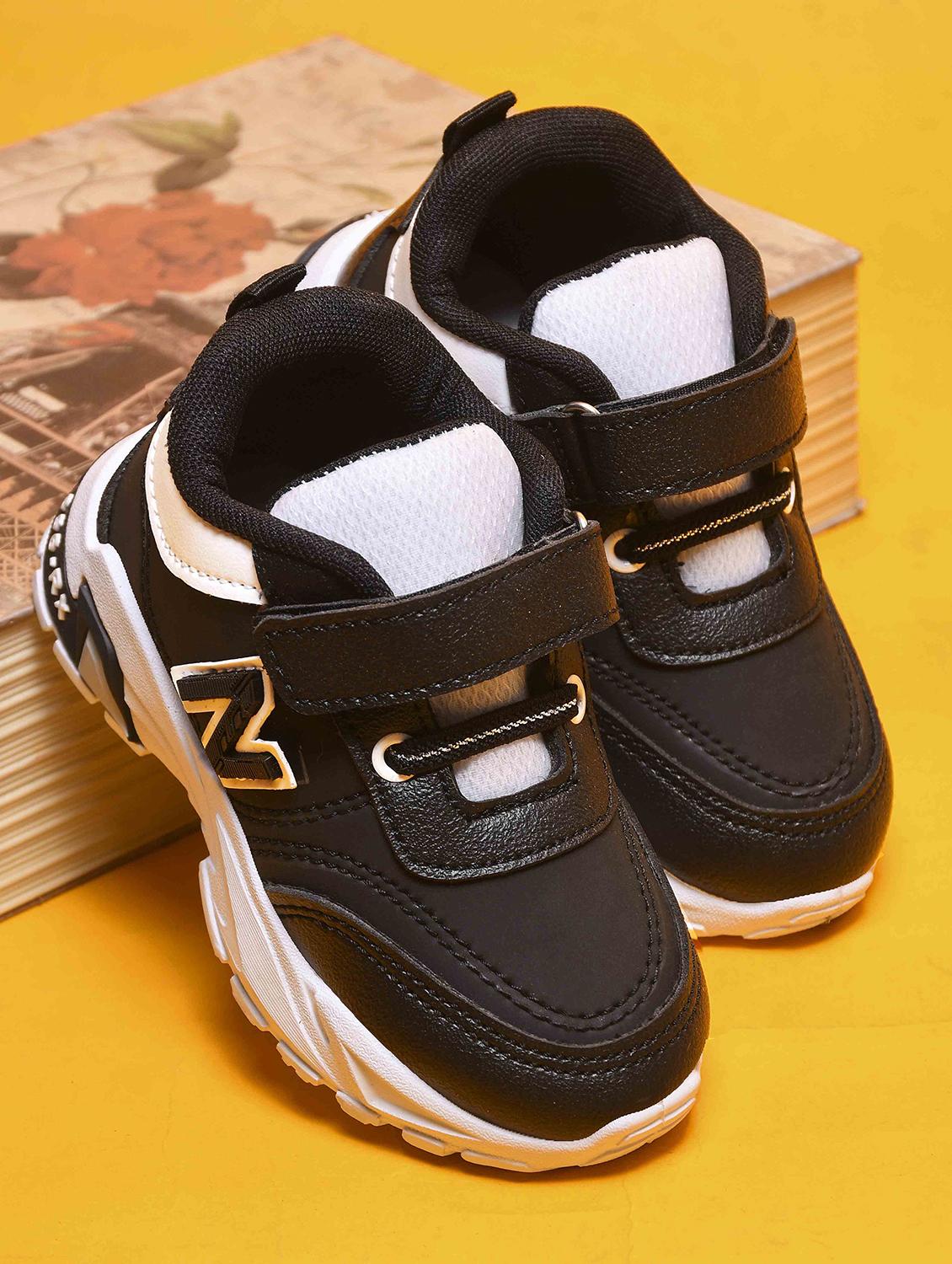 boys solid velcro sneaker - 21750896 -  Standard Image - 1