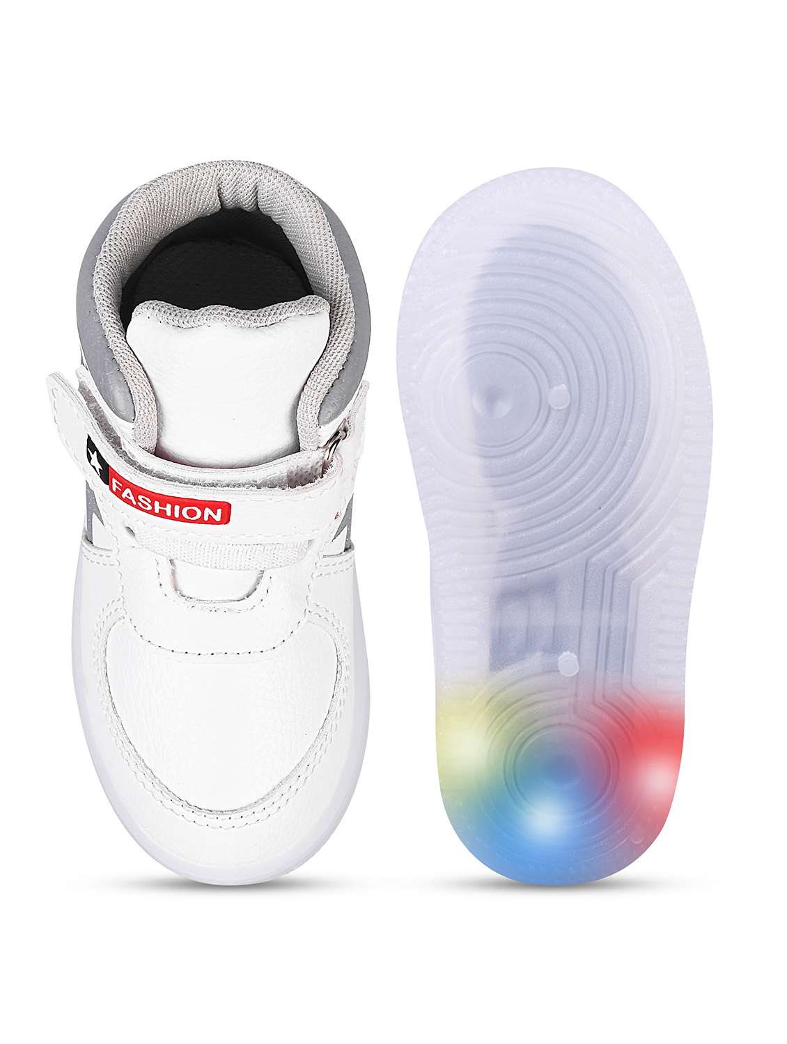 boys velcro led light-up sneaker - 21750903 - Standard Image - 4