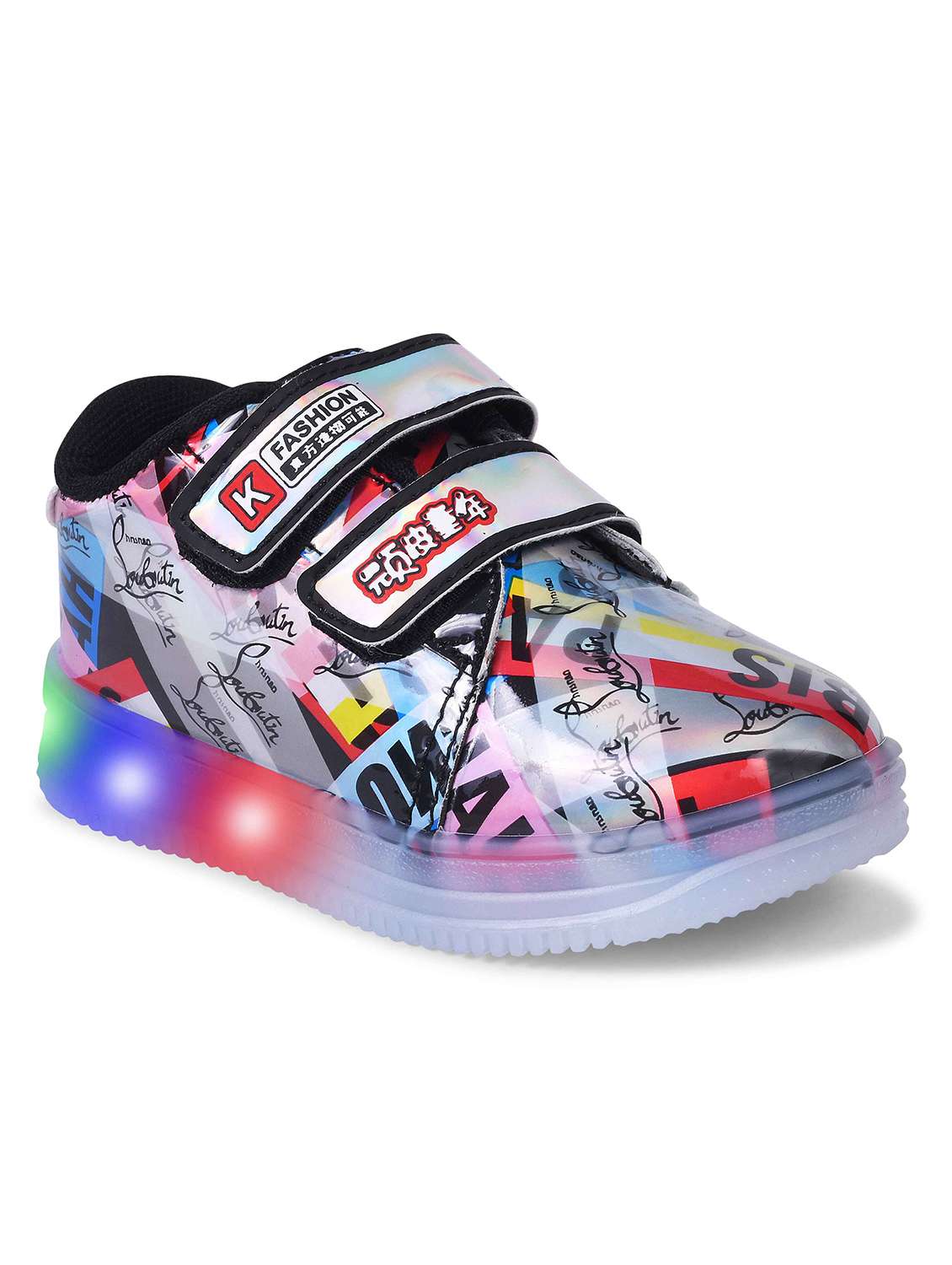 boys velcro led light-up sneaker - 21750909 - Standard Image - 1