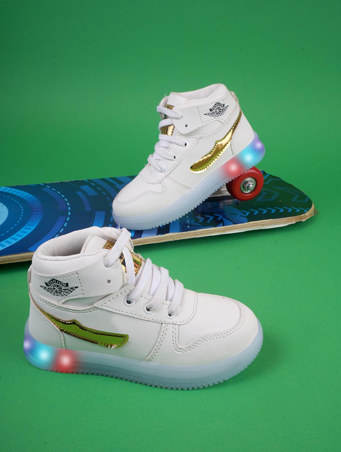 boys velcro led light-up sneaker