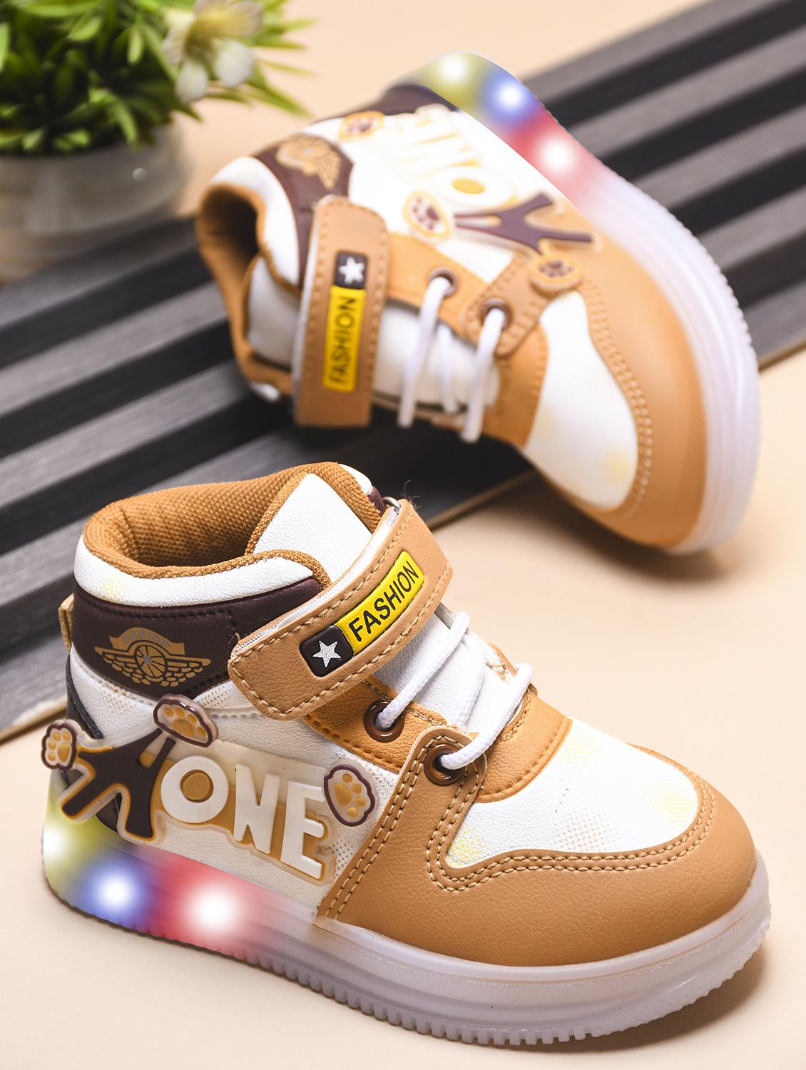 boys velcro led light-up sneaker - 21750918 -  Standard Image - 1