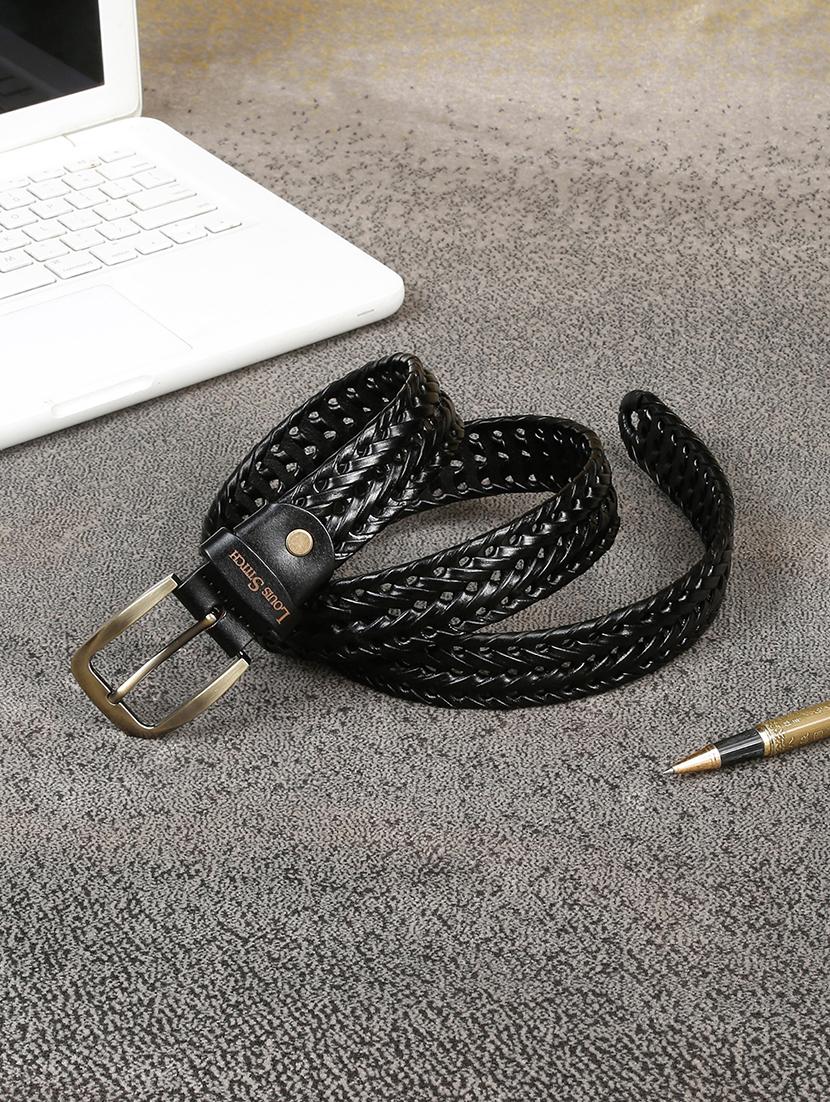 men textured pin buckle belt - 21761999 - Zoom Image - 0