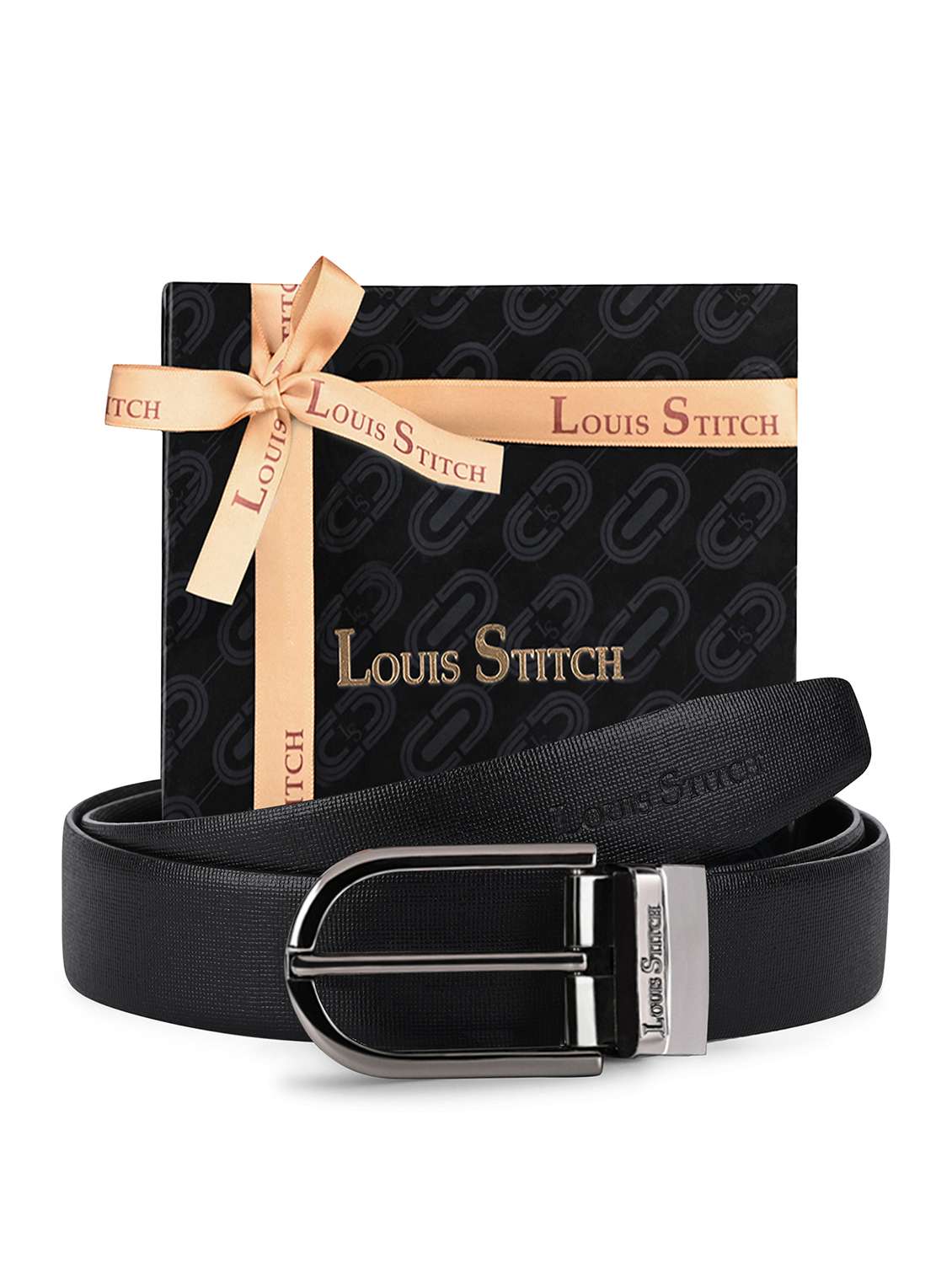 men pin buckle reversible leather belt - 21762052 -  Standard Image - 4