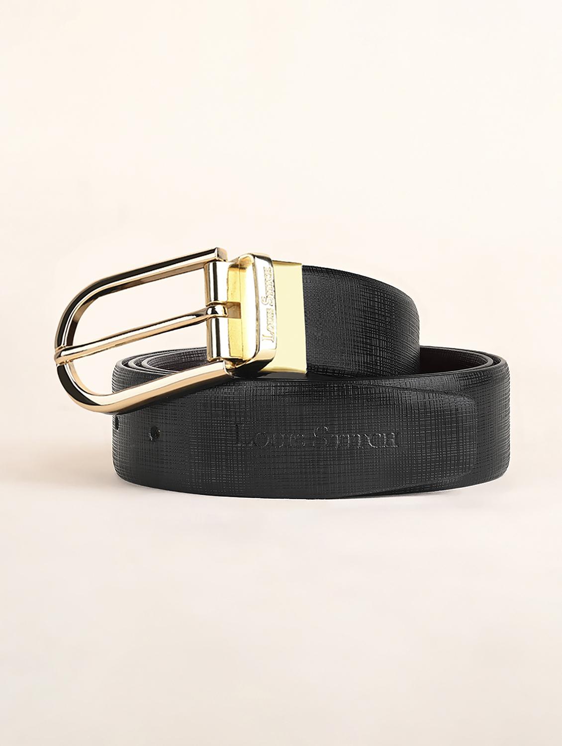 men pin buckle reversible leather belt - 21762057 - Zoom Image - 0