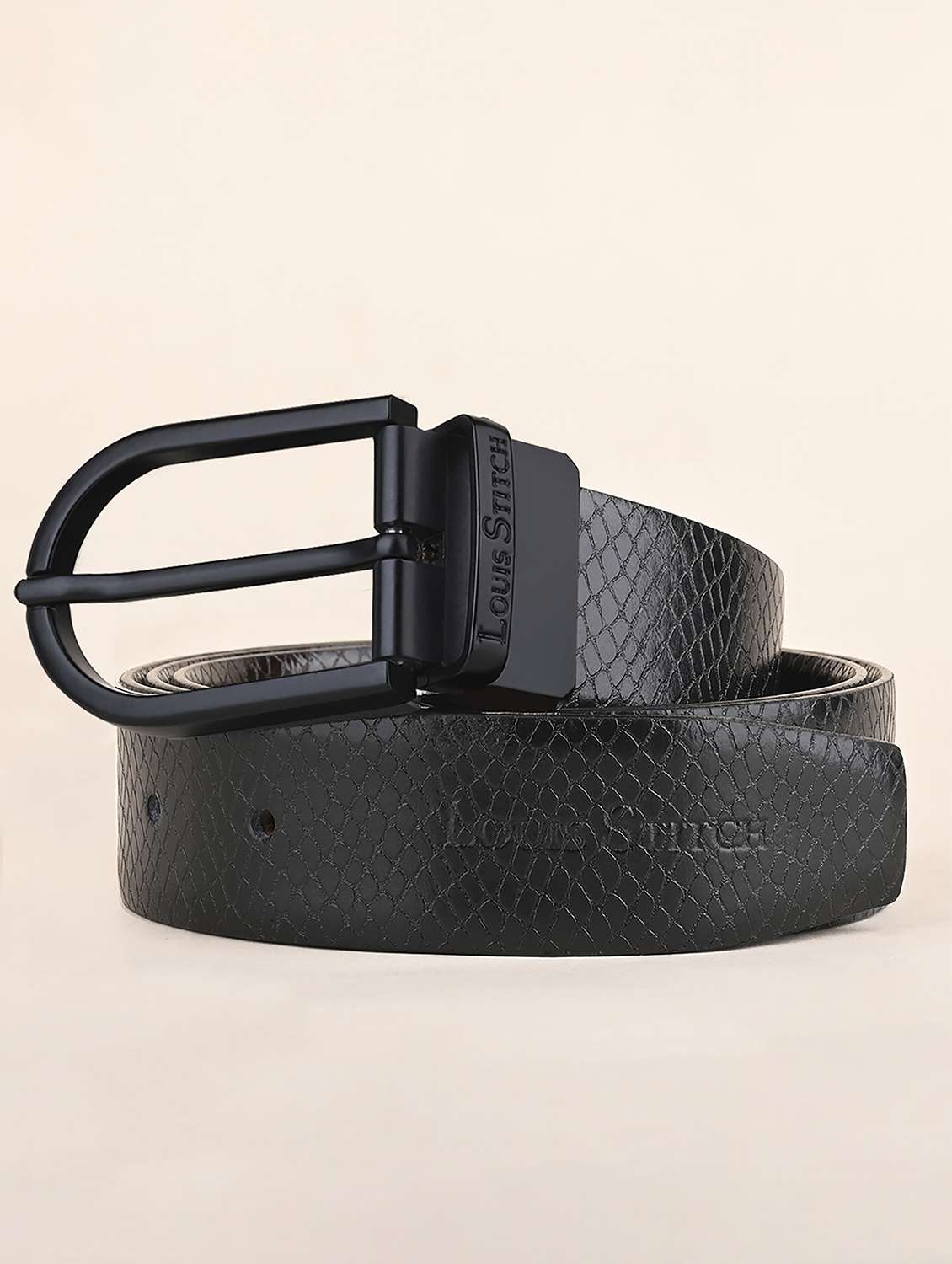 men pink buckle reversible leather belt