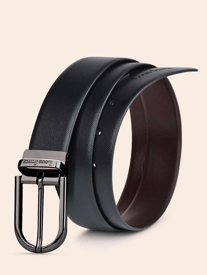 men pin buckle leather belt - 21762097 - Standard Image - 1