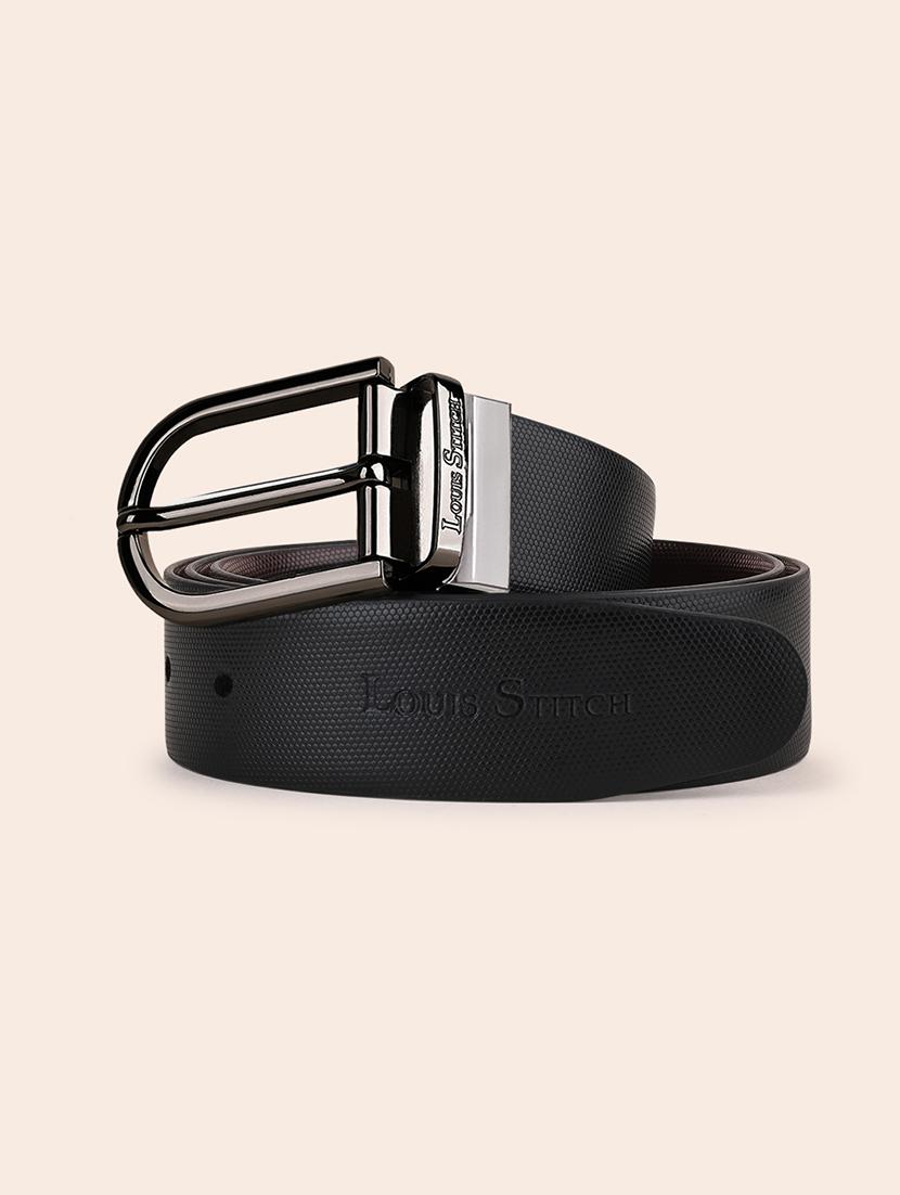men pin buckle leather belt - 21762099 - Zoom Image - 0