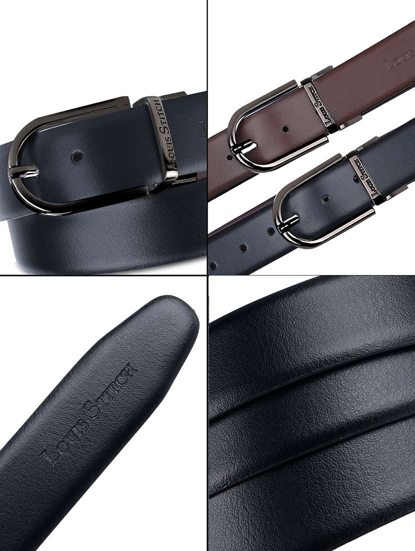 men pin buckle reversible leather belt - 21762157 -  Standard Image - 6