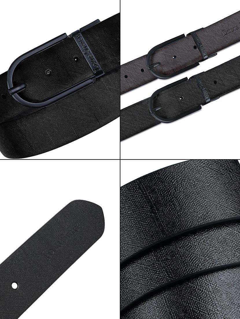 men pin buckle reversible leather belt - 21762184 - Standard Image - 6