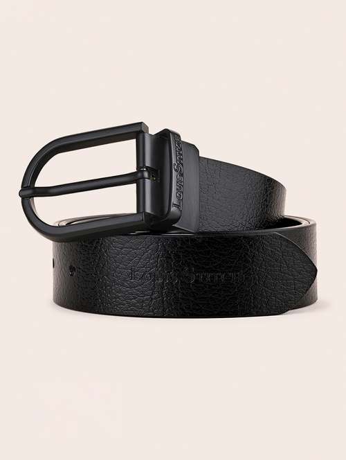 men pin buckle leather belt - 21762196 - Standard Image - 0