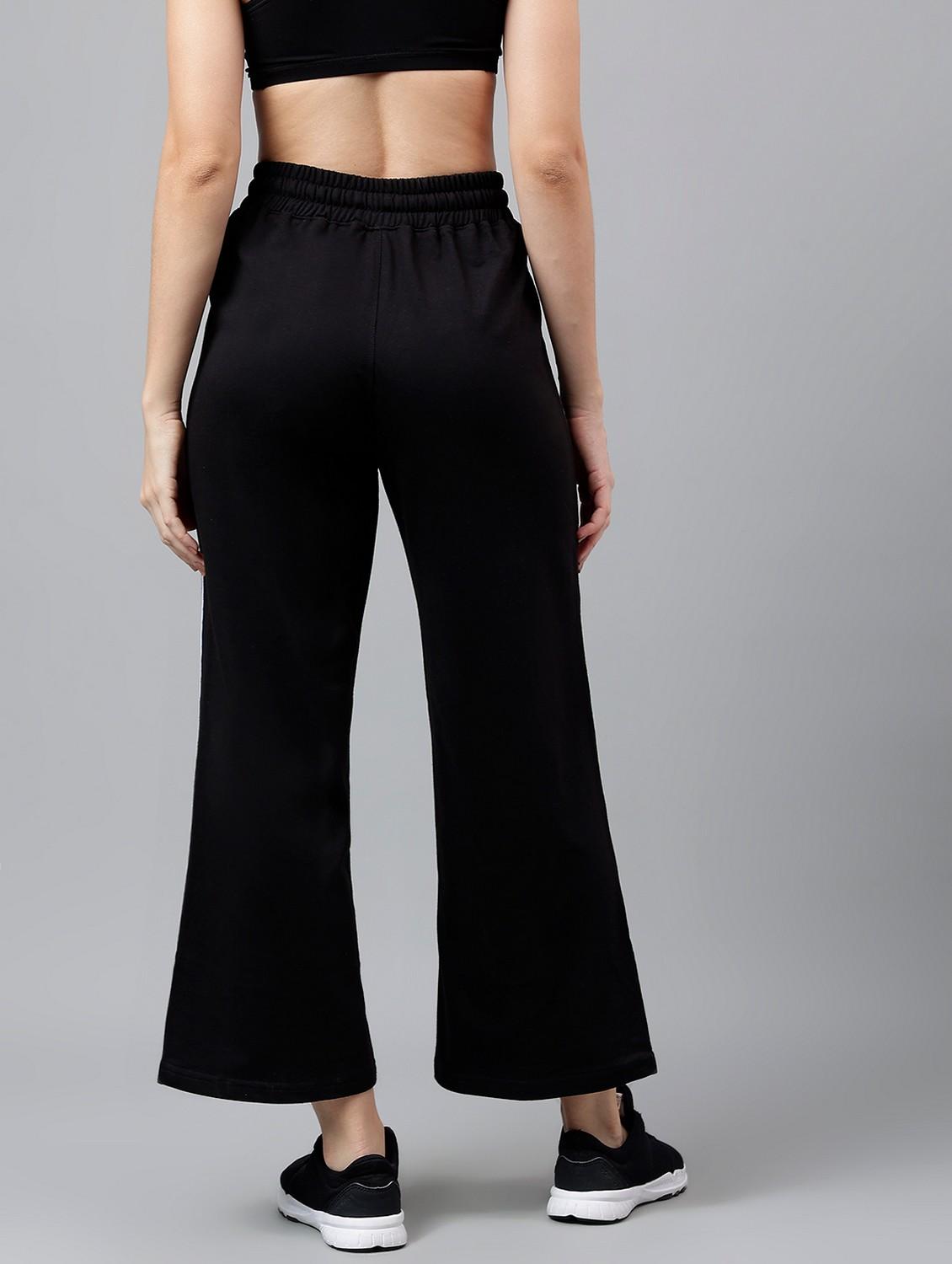 women solid mid rise track pant - 21762271 -  Standard Image - 1