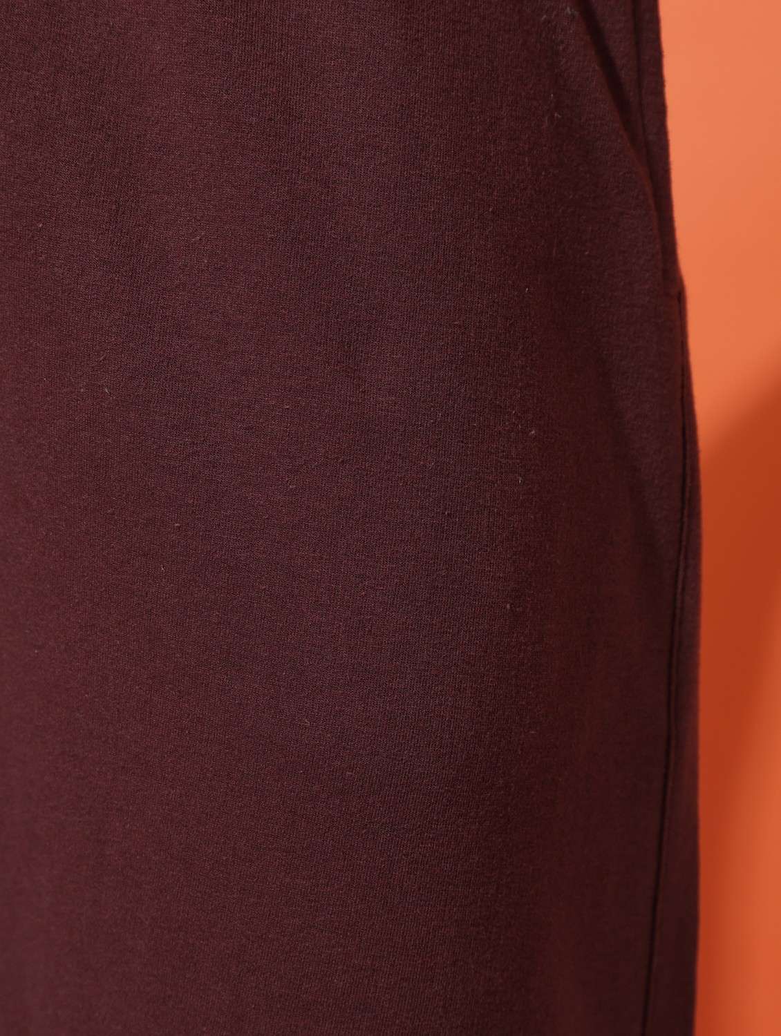 women solid mid rise track pant - 21762291 -  Standard Image - 4