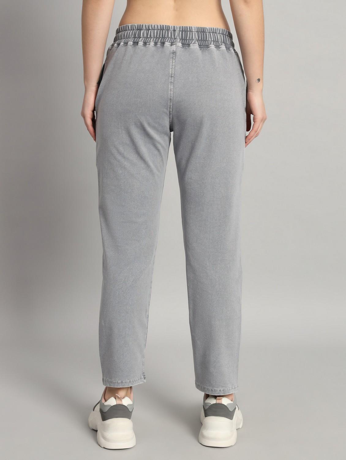 women solid mid rise jogger - 21762362 -  Standard Image - 1