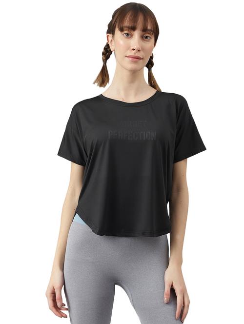 women printed dri-fit high low sports t-shirt - 21762403 -  Standard Image - 0
