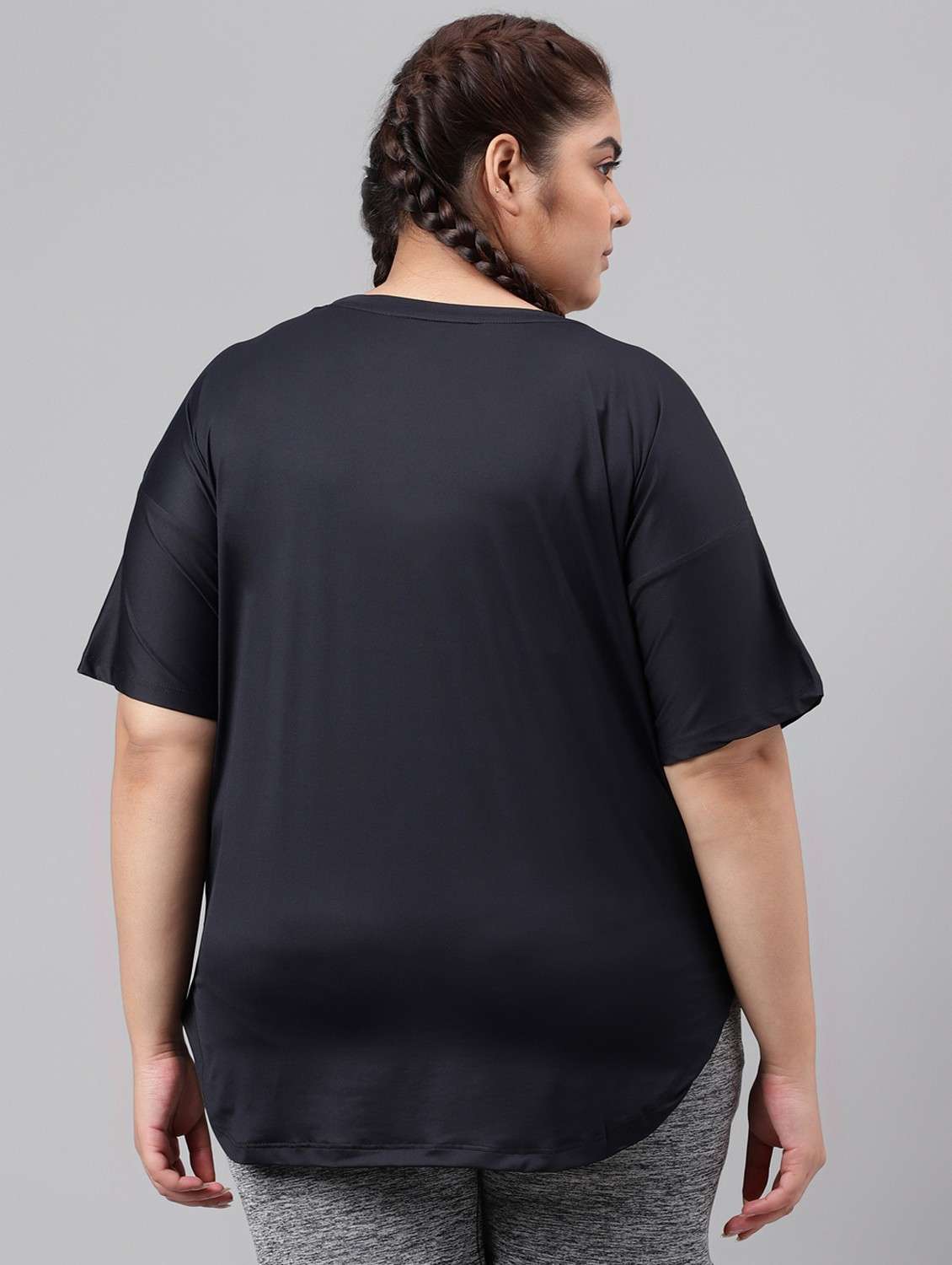 women plus size printed dri-fit sport t-shirt - 21762429 -  Standard Image - 1