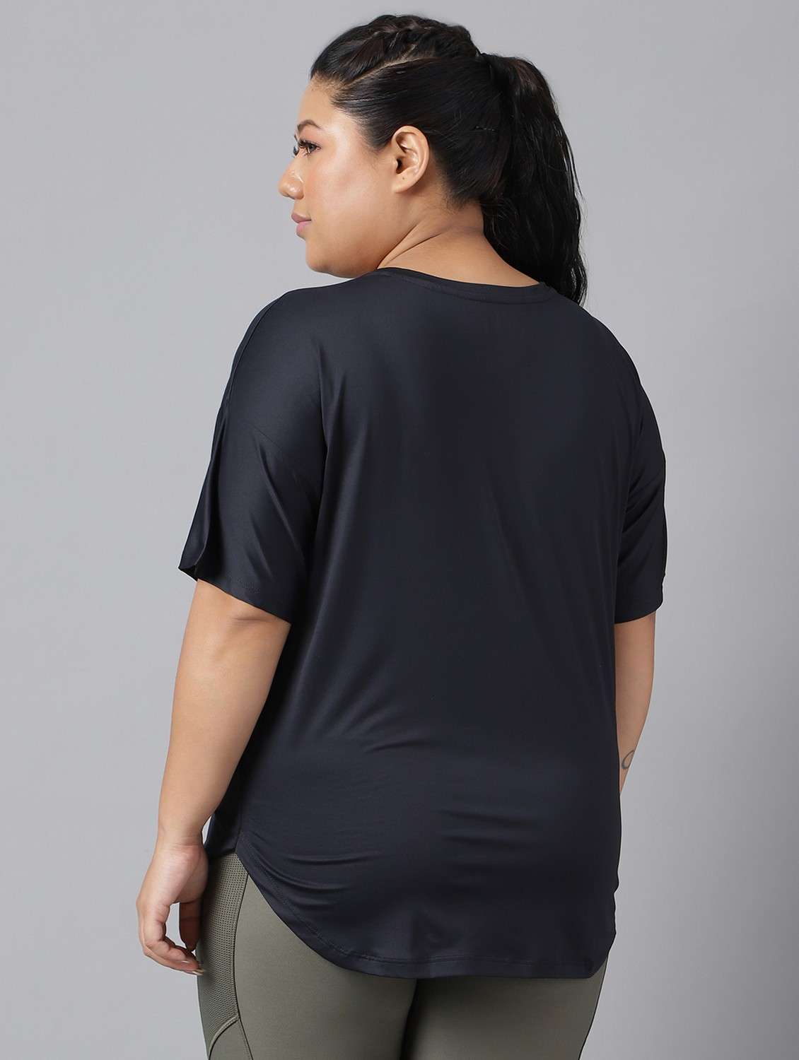 women plus size printed dri-fit sports t-shirt - 21762437 -  Standard Image - 1