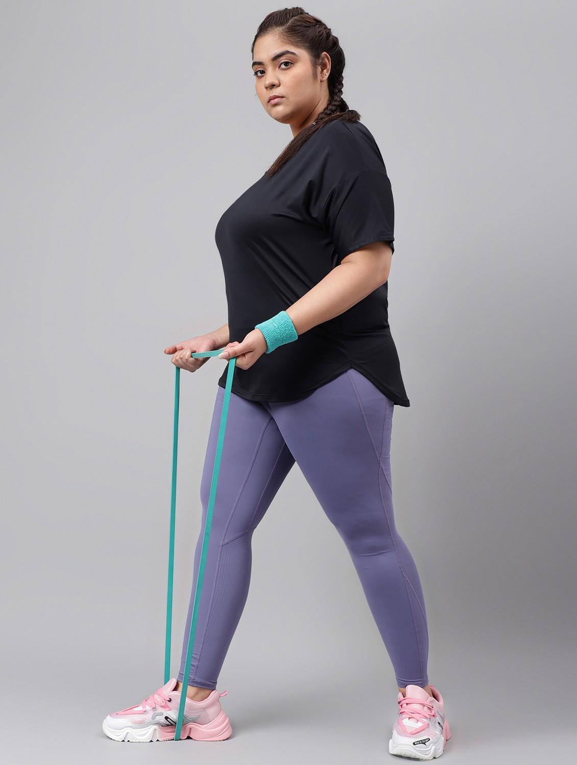 women plus size printed dri-fit sports t-shirt - 21762453 - Standard Image - 4