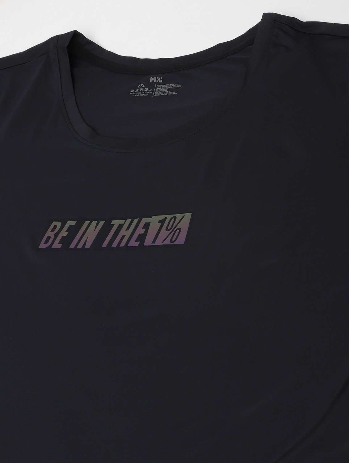 women black typographic round neck t-shirt - 21762460 -  Standard Image - 6