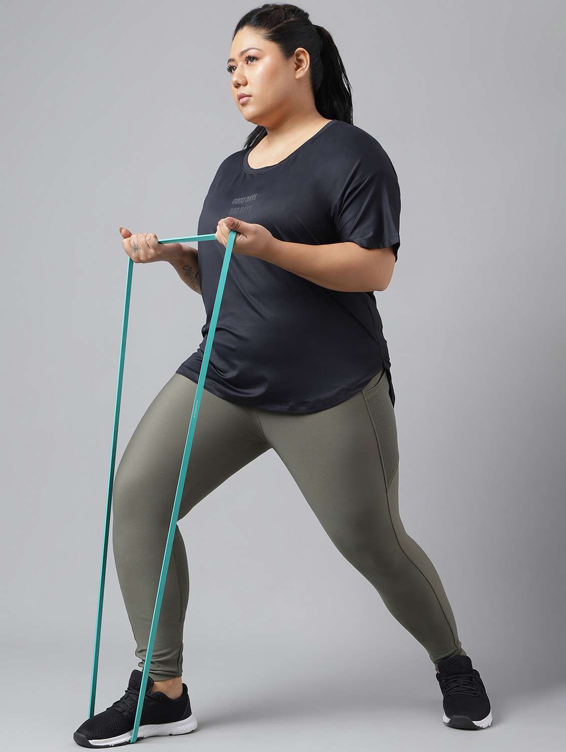 women plus size printed dri-fit sports t-shirt - 21762461 -  Standard Image - 4