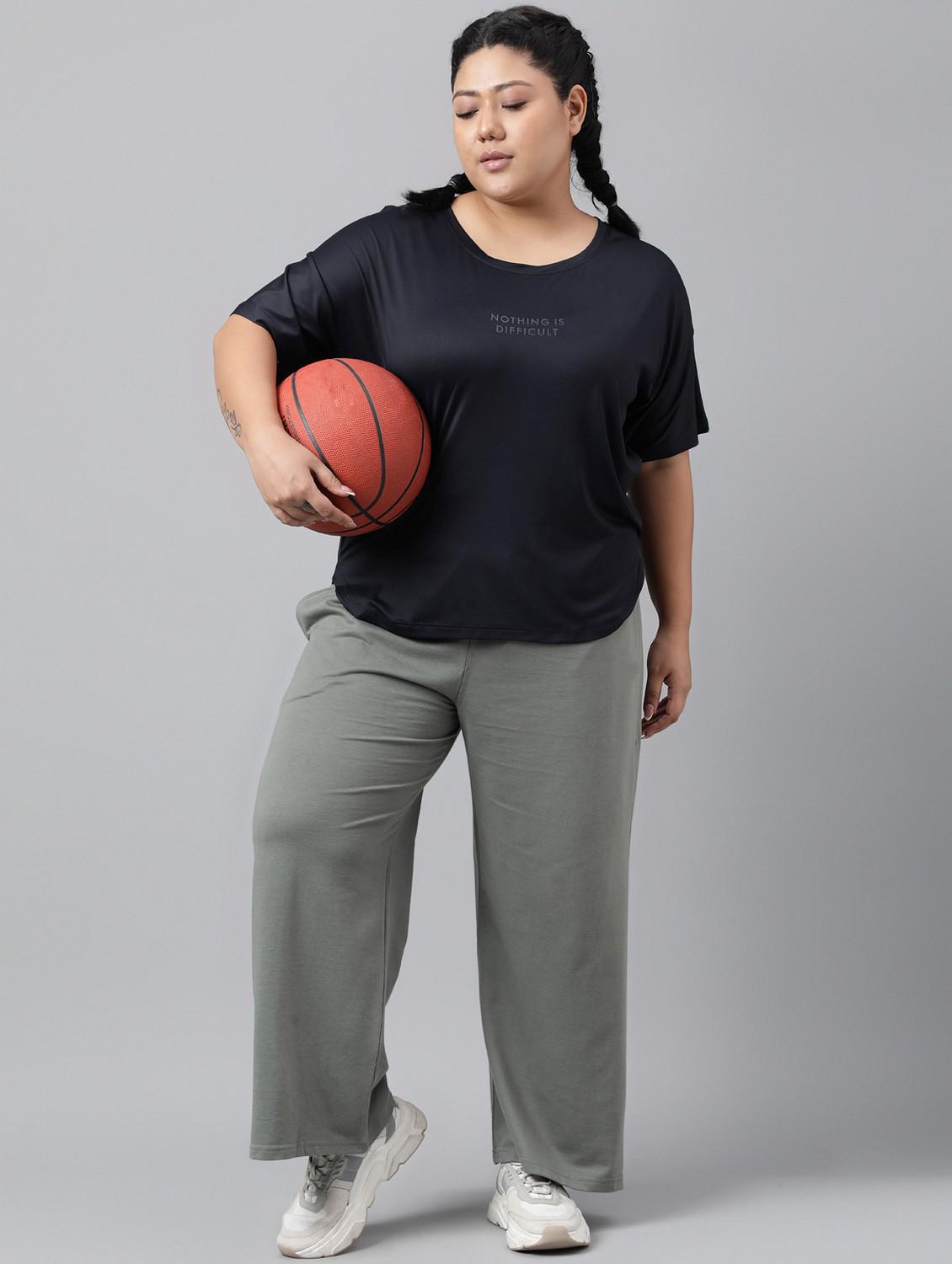 women plus size printed dri-fit sports t-shirt - 21762462 - Standard Image - 4
