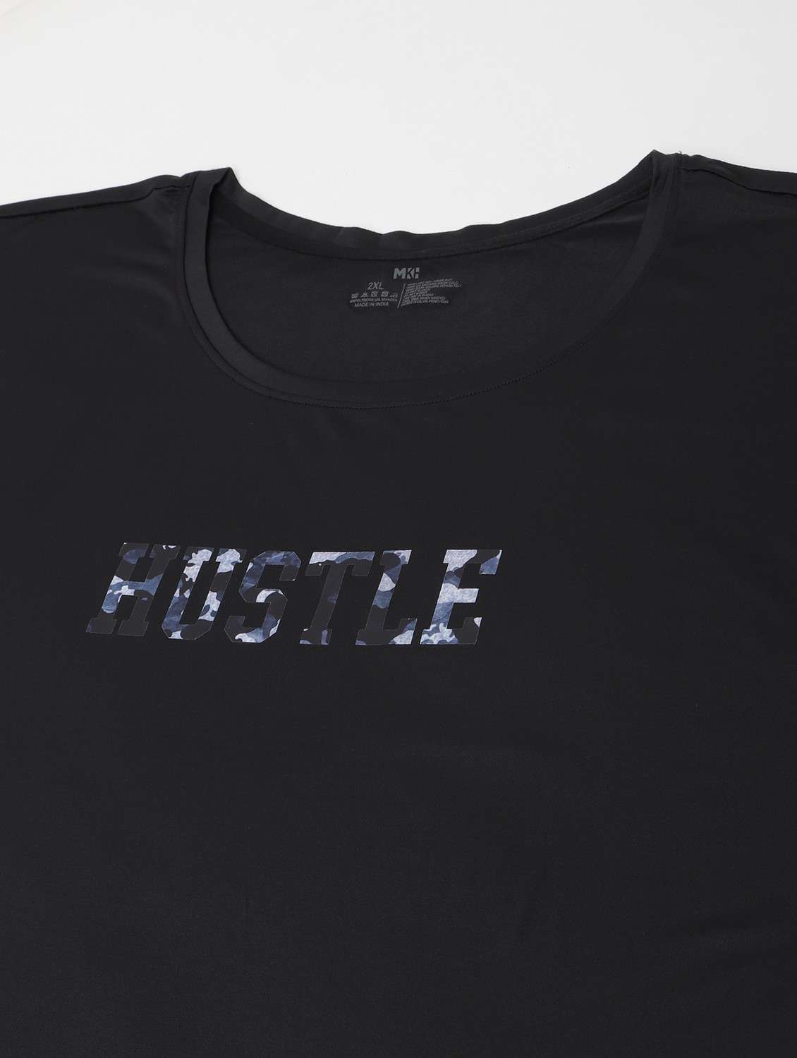 women black typographic round neck t-shirt - 21762467 -  Standard Image - 6