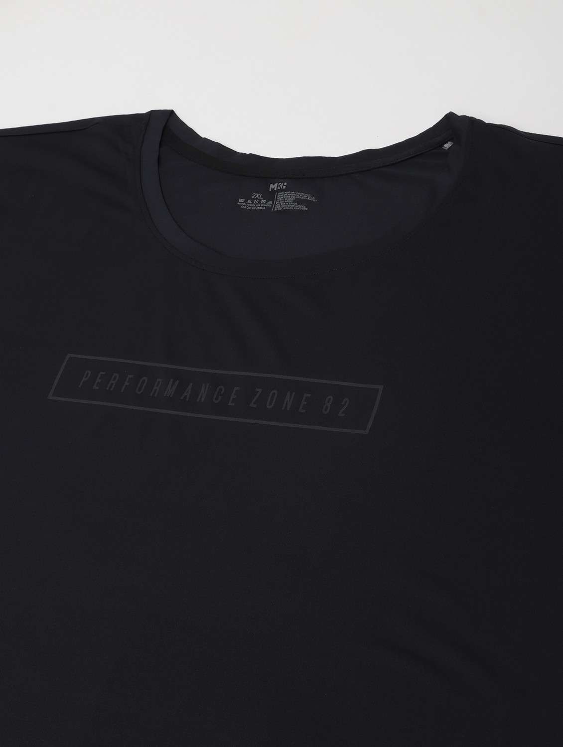 women black typographic round neck t-shirt - 21762475 -  Standard Image - 6