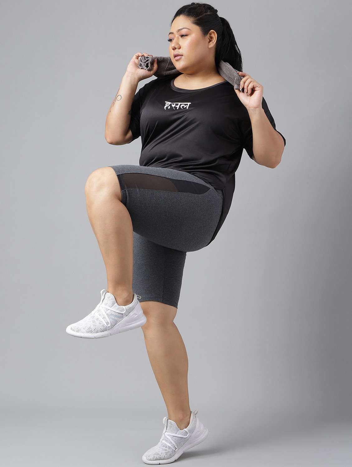 women plus size printed dri-fit sports t-shirt - 21762478 -  Standard Image - 4