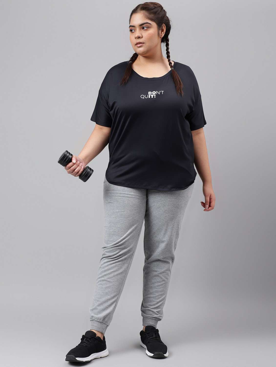 women plus size printed dri-fit sports t-shirt - 21762486 -  Standard Image - 4