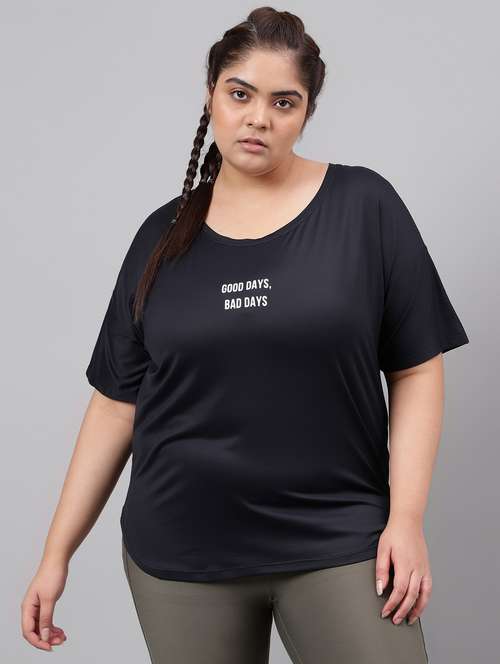 women plus size printed dri-fit sports t-shirt - 21762500 -  Standard Image - 0