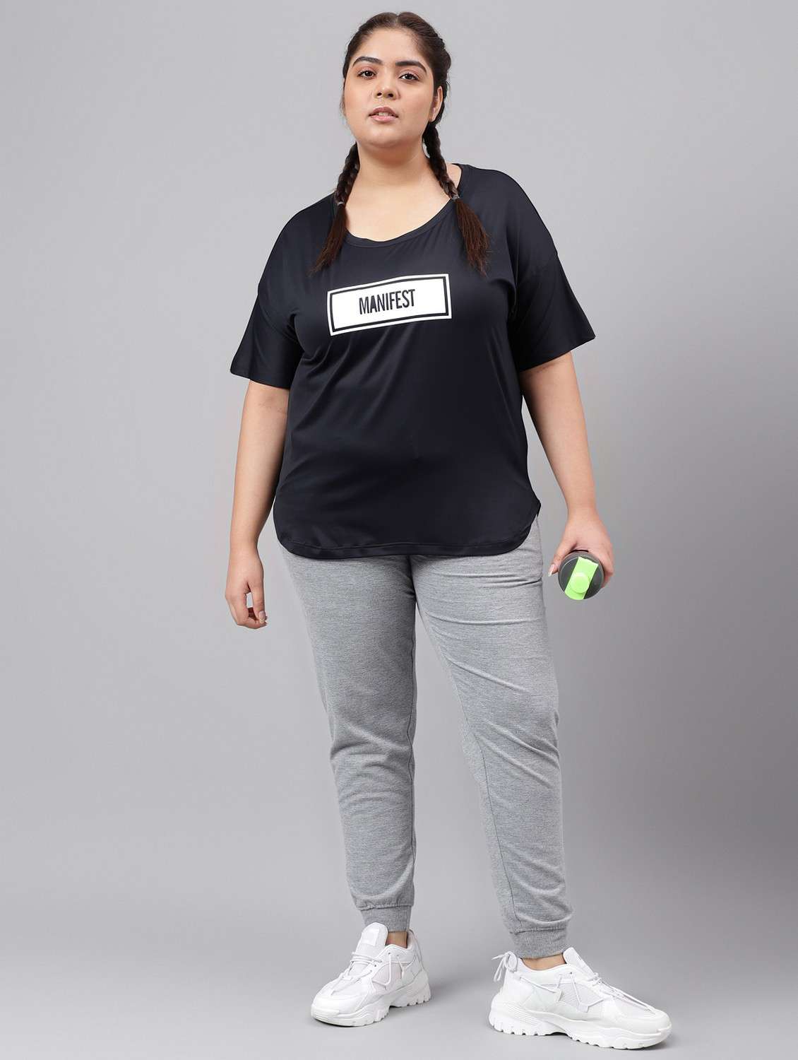 women plus size printed dri-fit sports t-shirt - 21762518 -  Standard Image - 4