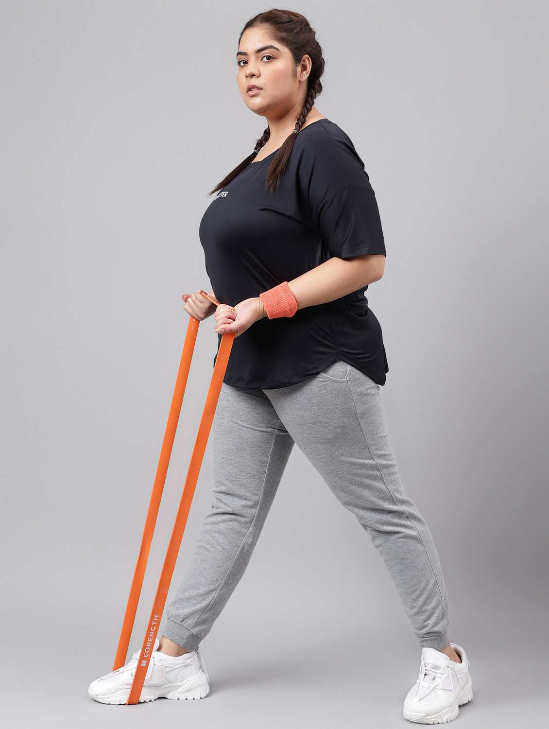 women plus size printed dri-fit sports t-shirt - 21762527 -  Standard Image - 4