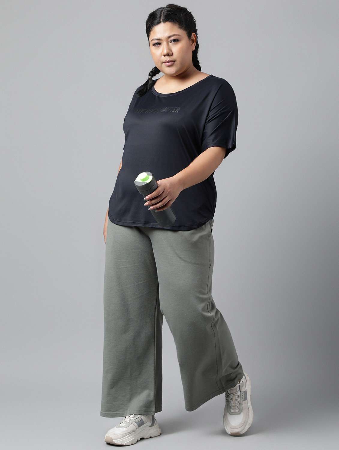 women plus size printed dri-fit sports t-shirt - 21762540 -  Standard Image - 4