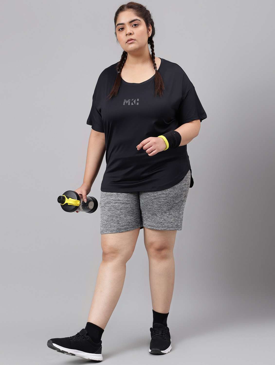 women plus size printed dri-fit sports t-shirt - 21762542 - Standard Image - 4