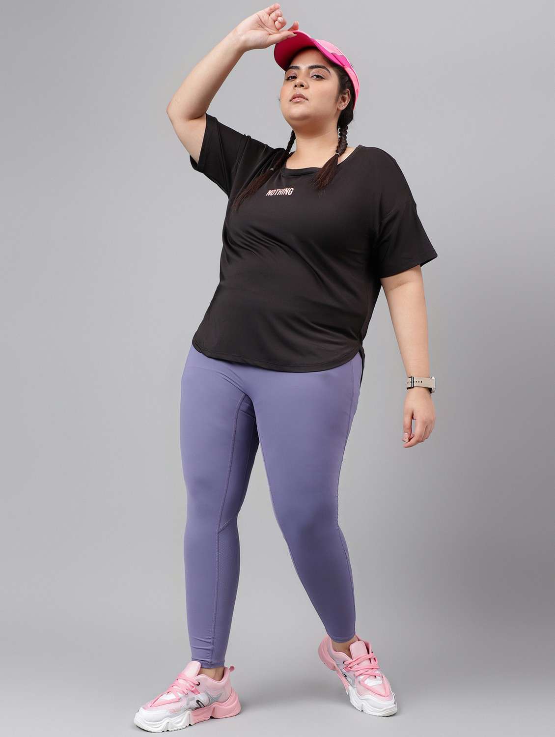 women plus size printed dri-fit sports t-shirt - 21762549 -  Standard Image - 4