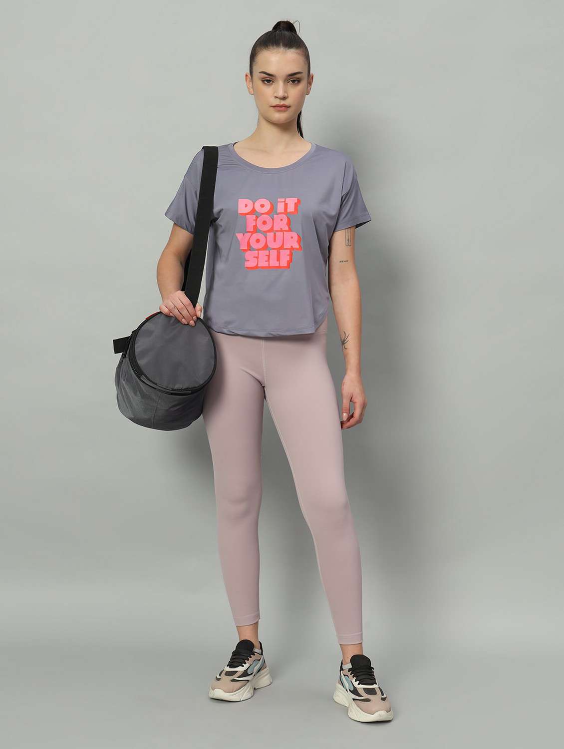 women printed dri-fit sports t-shirt - 21762569 -  Standard Image - 4