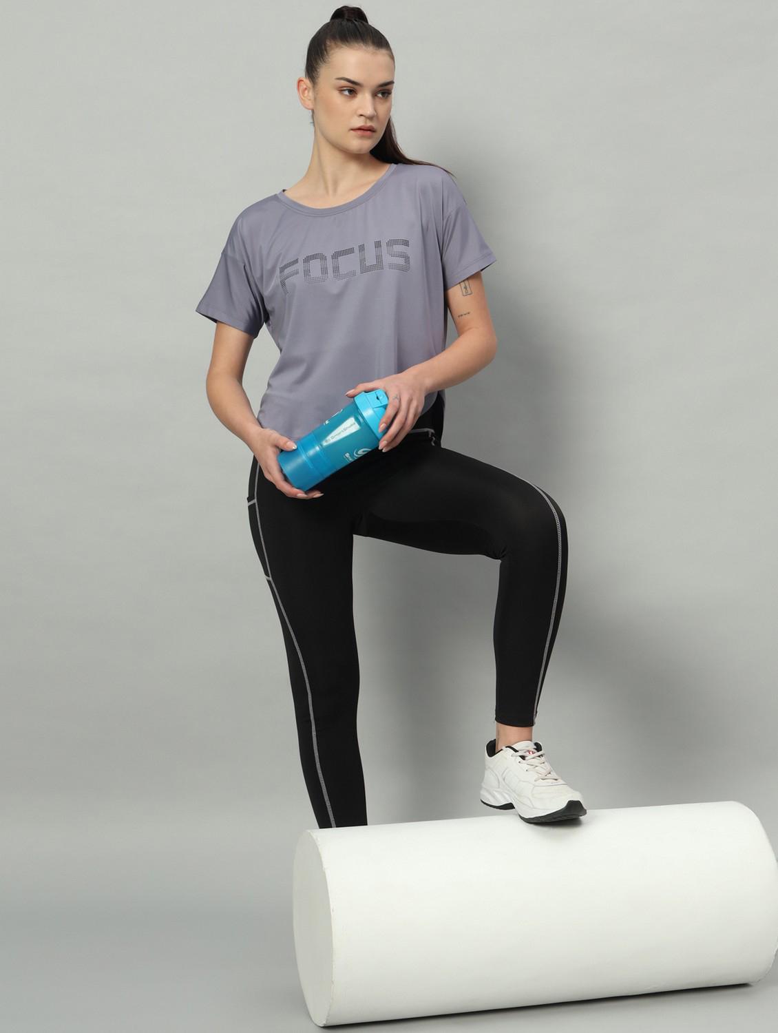 women printed dri-fit sports t-shirt - 21762570 - Standard Image - 4