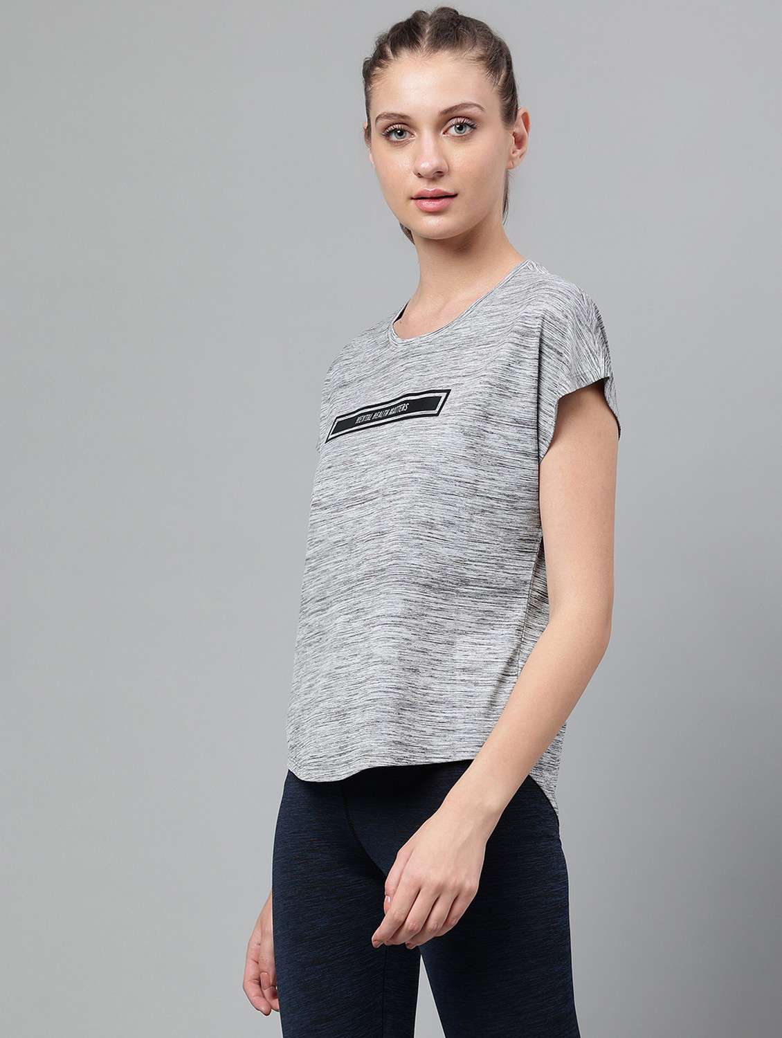 women printed dri-fit sports t-shirt - 21762574 -  Standard Image - 1