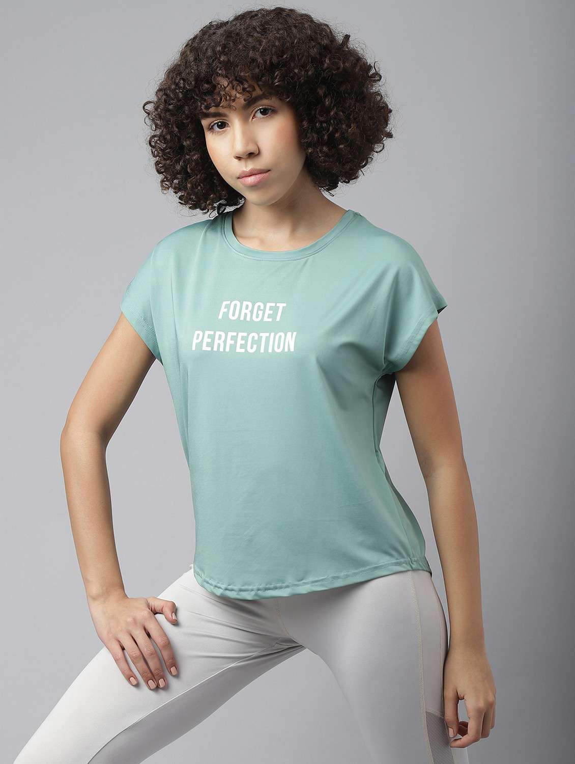 women printed dri-fit sports t-shirt - 21762601 -  Standard Image - 1