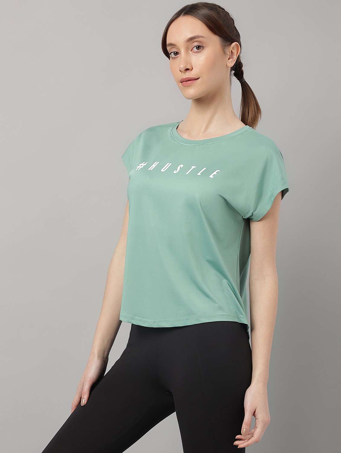 women printed dri-fit sports t-shirt - 21762604 -  Standard Image - 1