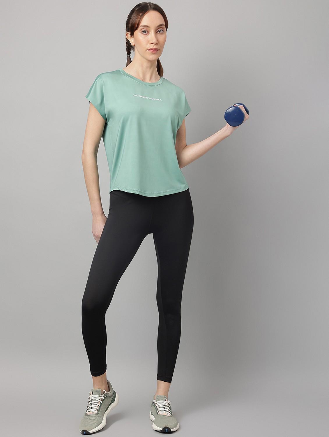 women printed dri-fit sports t-shirt - 21762610 - Standard Image - 4