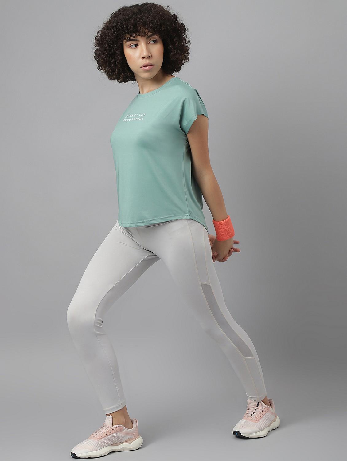 women printed dri-fit sports t-shirt - 21762612 - Standard Image - 4
