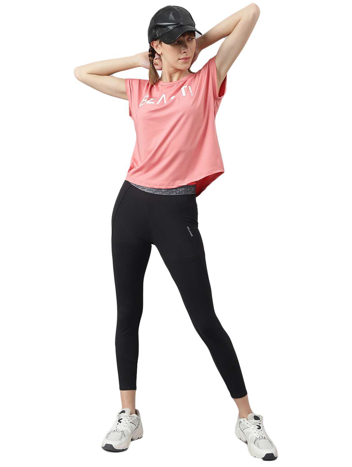 women printed dri-fit sports t-shirt - 21762649 -  Standard Image - 4