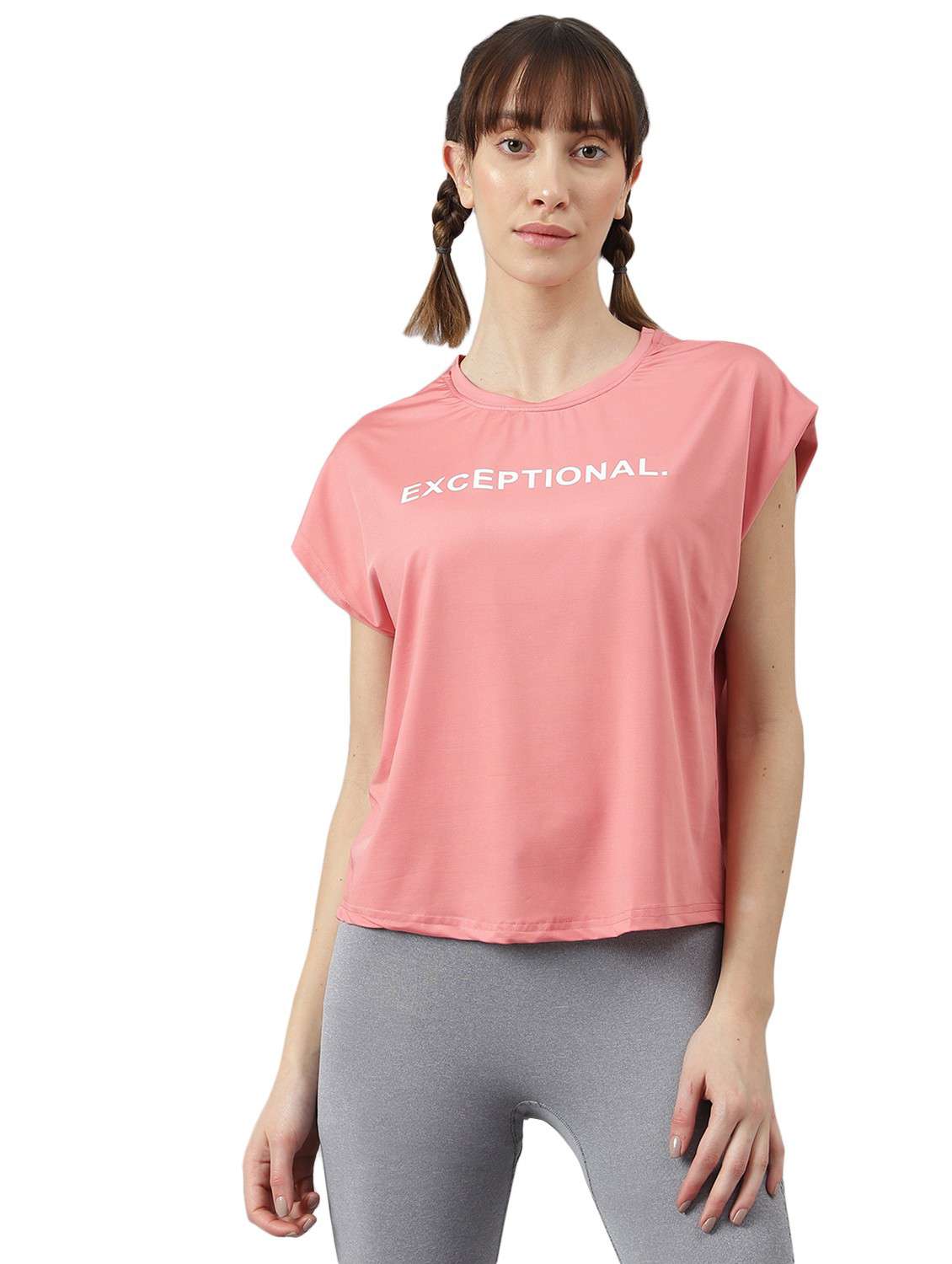 women printed dri-fit sports t-shirt