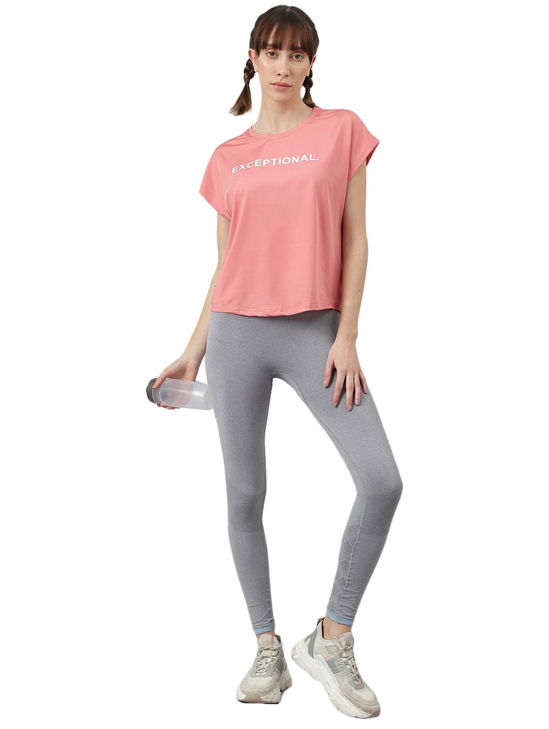 women printed dri-fit sports t-shirt - 21762651 - Standard Image - 4