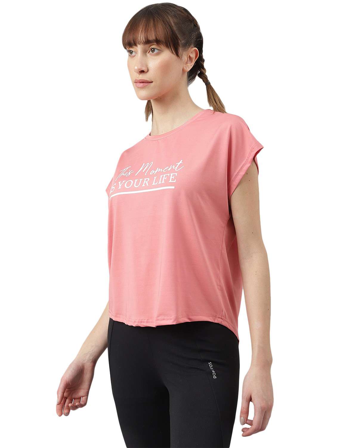 women printed dri-fit sports t-shirt - 21762654 -  Standard Image - 1