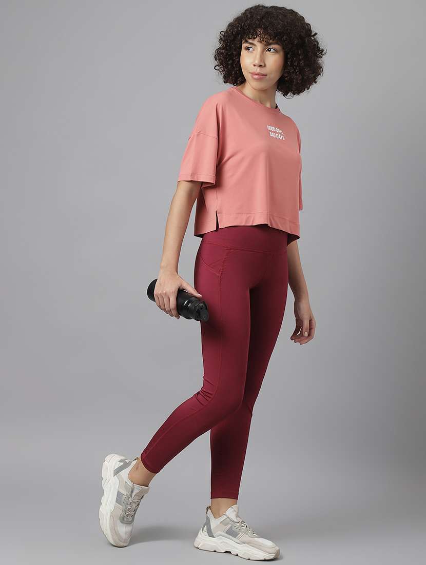 women printed dri-fit sports t-shirt - 21762690 -  Standard Image - 4