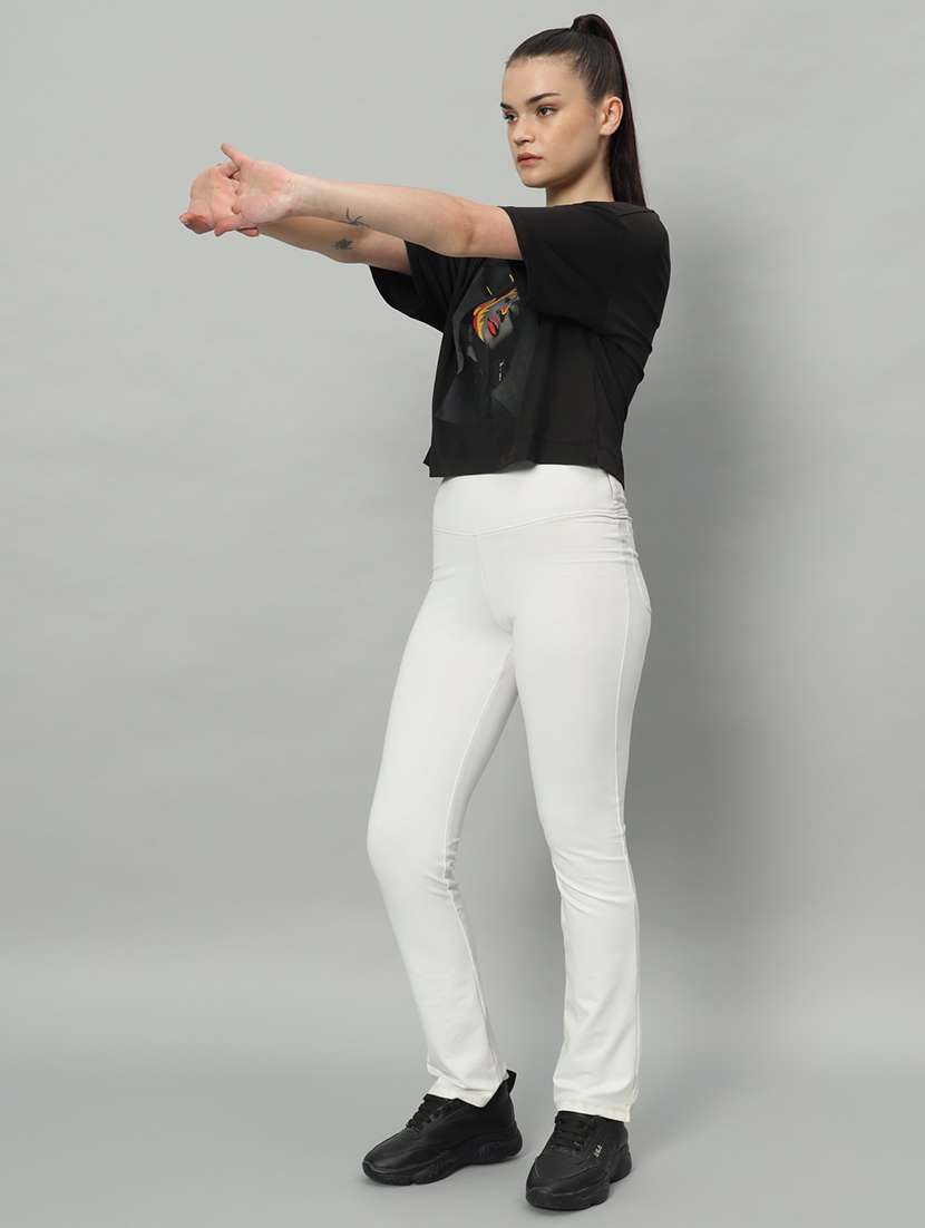women printed dri-fit sports t-shirt - 21762699 -  Standard Image - 4