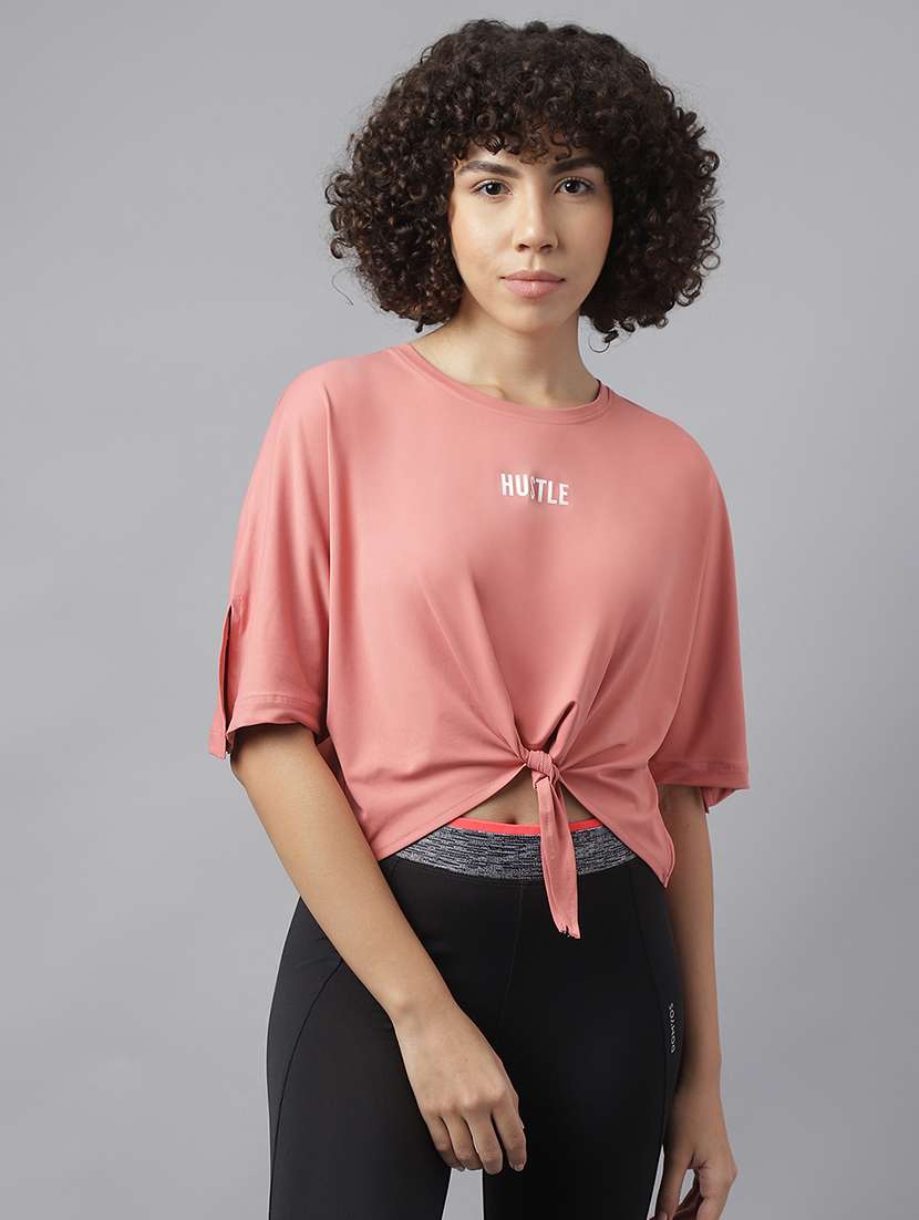 women printed dri-fit sports t-shirt
